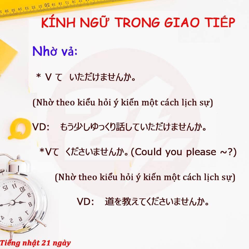 Kính ngữ trong giao tiếp tiếng Nhật